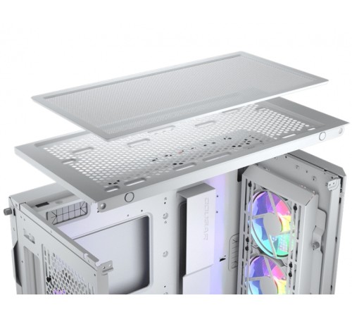 Cougar Airface Pro RGB White 4x120MM ARGB FAN, ARGB FAN HUB, БЕЗ БП, БЕЛЫЙ, E-ATX