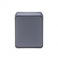 Systeme electric ATN544061 AtlasDesign Profi54 переключатель одноклавишный IP54 10 АХ, АНТРАЦИТ, Россия