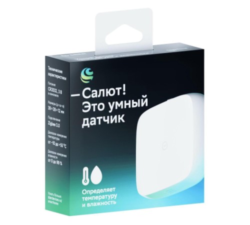 Умный датчик температуры и влажности СБЕР/SBER Zigbee 3.0 (SBDV-00079)
