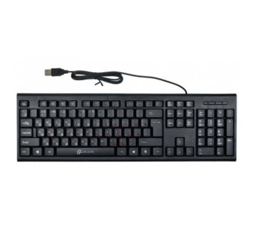 Клавиатура Oklick 120M черный USB [1083044]
