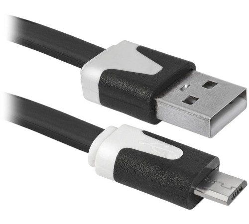 Кабель USB2.0 TO MICRO-USB 1M USB08-03P 87475 DEFENDER Кабель USB2.0 TO MICRO-USB 1M USB08-03P 87475 DEFENDER