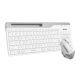 Клавиатура + мышь A4Tech Fstyler FB2535C клав:белый/серый мышь:белый/серый USB беспроводная Bluetoot