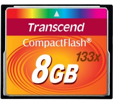 Карта памяти Transcend CompactFlash 133 8GB (TS8GCF133)