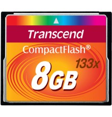 Карта памяти Transcend CompactFlash 133 8GB (TS8GCF133)