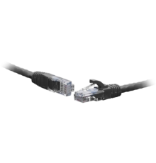 Коммутационный шнур F/UTP 4-х парный cat.6 30.0м PVC standart черный