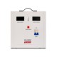 Стабилизатор POWERMAN AVS 20000D, ступенчатый регулятор, цифровые индикаторы уровней напряжения, 20 KВА, 140-260В, максимальный входной ток 100А, клеммная колодка, IP-20, напольный, 410мм х 280мм х 310мм, 30.9 кг. POWERMAN AVS 20000D