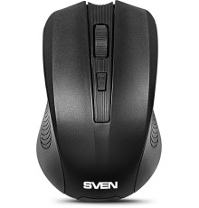 Беспроводная мышь SVEN RX-300 Wireless черная SVEN RX-300 черный (SV-03200300W)
