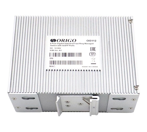 ORIGO OI3112/A1A Промышленный управляемый L2 коммутатор 8x1000Base-T, 4x1000Base-X SFP