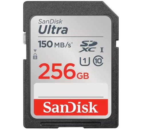 Карта памяти SDXC 256GB UHS-I SDSDUNC-256G-GN6IN SANDISK
