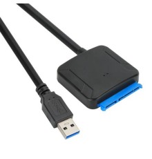 Адаптер USB3 TO SATA CU816 VCOM