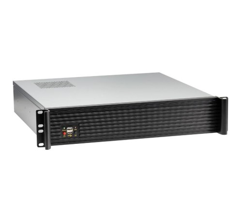 Exegate EX279419RUS Серверный корпус Exegate Pro 2U420-06 <RM 19",  высота 2U, глубина 420, без БП, USB>
