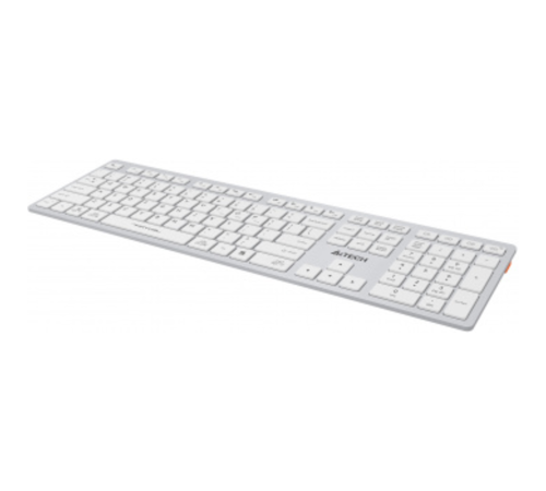 Клавиатура A4Tech Fstyler FBX50C белый USB беспроводная BT/Radio slim Multimedia (FBX50C WHITE)