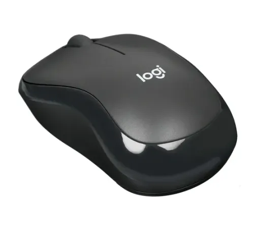 Мышь беспроводная Logitech M240 Silent Off White Bluetooth (черная, оптическая, 400-4000dpi, бесшумная)