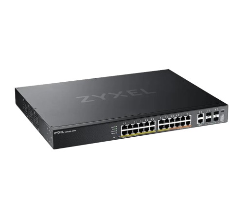 L3 Access коммутатор Zyxel NebulaFlex Pro XGS2220-30HP, rack 19", 24xRJ-45: 1G PoE+ (8 из них PoE++), 2xRJ-45: 1/2.5/5/10G PoE++, 4xSFP+, бюджет PoE 400 Вт (XGS2220-30HP-EU0101F) L3 Access коммутатор Zyxel NebulaFlex Pro XGS2220-30HP, rack 19", 24xRJ-45: 1G PoE+ (8 из них PoE++), 2xRJ-45: 1/2.5/5/10G PoE++, 4xSFP+, бюджет PoE 400 Вт (XGS2220-30HP-EU0101F)