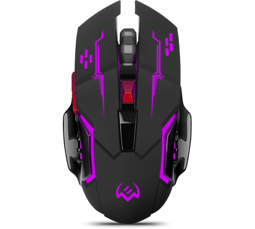 Игровая мышь SVEN RX-G930W (бесшумн. кл., 5+1кл. 800-2400 DPI, ST, подсв., игров. упак)