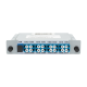 Мультиплексор/демультиплексор CWDM SNR MDM-8/M2, 2 ОВ, 8 каналов, LC