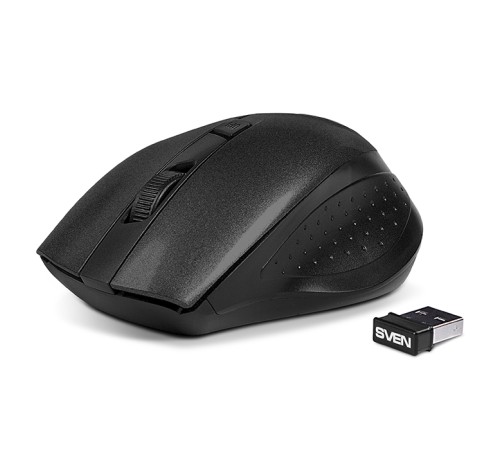 Беспроводная мышь SVEN RX-325 Wireless черная SVEN RX-325 черный (SV-03200325WB)