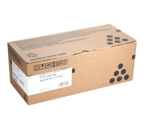 SP C310HE Принт-картридж высокой ёмкости Чёрный Ricoh 407634