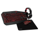 Игровой набор клавиатура+мышь+гарнитура+коврик SVEN GS-4300 (104 кл.+12Fn, 8 смен. кл., 200-4800DPI) Sven SV-018382