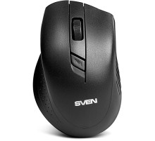 Беспроводная мышь SVEN RX-325 Wireless черная SVEN RX-325 черный (SV-03200325WB)