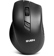 Беспроводная мышь SVEN RX-325 Wireless черная SVEN RX-325 черный (SV-03200325WB)