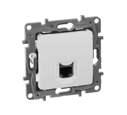 ETIKA Розетка RJ45 кат.5 UTP, бел. Legrand 672241 ETIKA Розетка RJ45 кат.5 UTP, бел. Legrand 672241