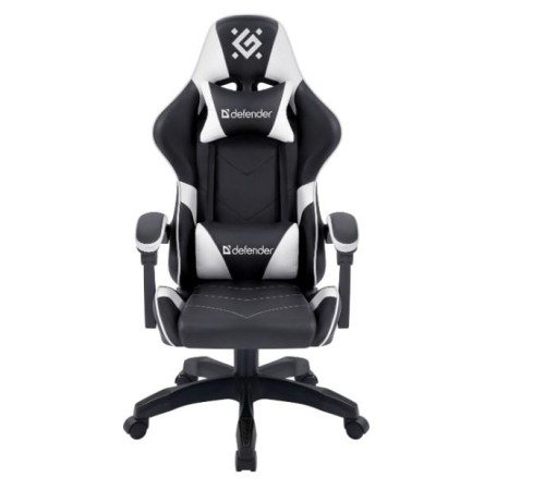 Игровое кресло COMPANION BLACK/WHITE 64023 DEFENDER