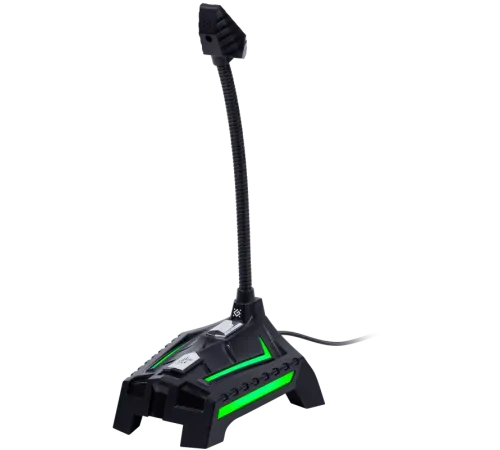 Defender Игровой стрим микрофон Ring GMC 150 USB, LED, провод 1.5 м Defender Ring GMC 150 (64615)