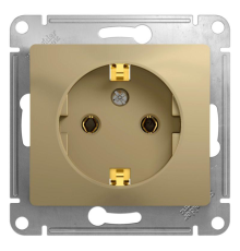 Systeme electric GSL000443 GLOSSA РОЗЕТКА с заземлением, 16А, механизм, ТИТАН