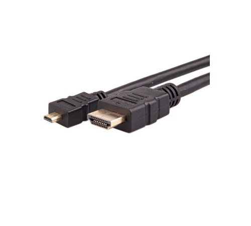 Кабель HDMI-19M --- MicroHDMI-19M ver 2.0+3D/Ethernet,1m Telecom <TCG206-1M> VCOM Telecom HDMI (m) - micro-HDMI (m) 1м (TCG206-1M)