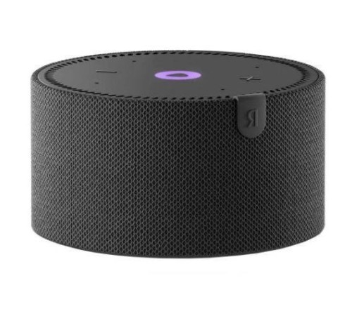 Умное домашнее устройство YANDEX Wireless media player Bluetooth 80-18000 Hz Wi-Fi 802.11a/b/g/n/ac Bluetooth черный 97x54x97 mm YNDX-00021K_MS