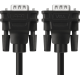 Greenconnect Кабель SVGA 5.0m чёрный, ферритовые кольца, OD8.0mm. 15M / 15M Premium, 28/28 AWG, двойной экран, GCR-51862 Greenconnect VGA (m) - VGA (m) 5м (GCR-51862)