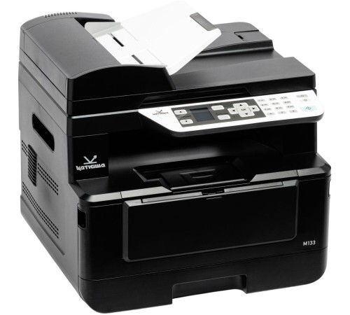 МФУ Катюша М133 (А4, МФУ лазерный C/P/S(цв), Ч/Б, 33 стр/мин А4, макс. разрешение печати 1200х1200 dpi; процессор 1000 МГц, оперативная память 1 ГБ RAM, двусторонняя печать 8 стр/мин А4., лоток подачи 250 листов (60-120 г/м2 ), обходной лоток 10 листов (6