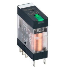 Реле общего назначения OGR-1 2C 24В DC с LED и тест. кнопкой ONI OGR-1-2C-DC24V-L-B