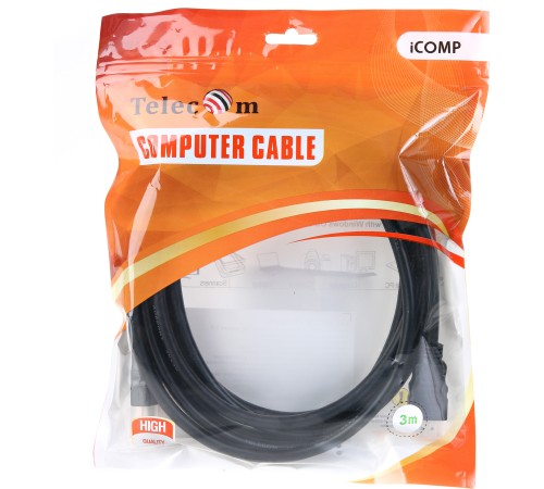 Кабель HDMI-19M --- HDMI-19M ver 2.0+3D/Ethernet,2 фильтра 3m Telecom <TCG200F-3M> VCOM Telecom HDMI (m) - HDMI (m) 3м (TCG200F-3M) Кабель HDMI-19M --- HDMI-19M ver 2.0+3D/Ethernet,2 фильтра 3m Telecom <TCG200F-3M> VCOM Telecom HDMI (m) - HDMI (m) 3м (TCG200F-3M)