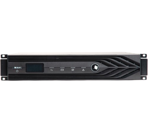 (490) Бастион SKAT-UPS 6000ВА/5400Вт RACK 2U/On-Line/16хАКБ(80Ач)/220В/SNMP slot/5 л.г./МИНПРОМТОРГ реестр (SKAT-UPS 6000 RACK)