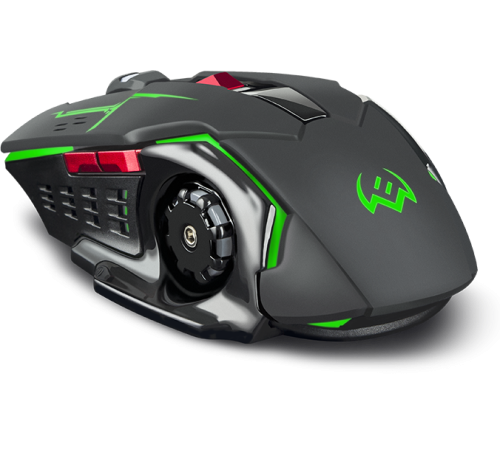 Игровая мышь SVEN RX-G930W (бесшумн. кл., 5+1кл. 800-2400 DPI, ST, подсв., игров. упак)