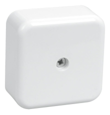 Iek UKO10-050-050-020-K01 Коробка КМ41206-01 распаячная для о/п 50х50х20 мм белая (4 клеммы 3мм2)