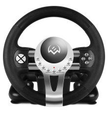 Руль SVEN GC-W800 (педали, вибро, скоба, D-pad, 12 кл, PC/PS3/PS4/XBOXONE/Xinput) Sven SV-015442