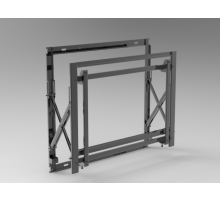 Настенное крепление для видеостен с выдвижным механизмом. Совместимо с 55" LCD панелями Hikvision Hikvision DS-DN5501W