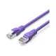 Патч-корд Vention прямой SFTP cat.6A, RJ45 - 0,3м. Фиолетовый Vention IBMVY