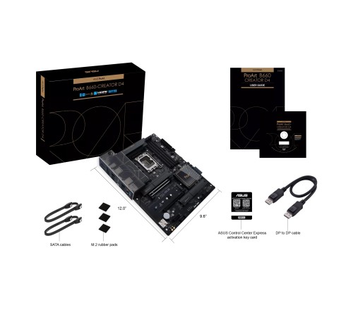 Материнская плата ASUS Материнская плата ASUS PROART B660-CREATOR D4 (90MB19F0-M1EAY0) (90MB19F0-M1EAY0)