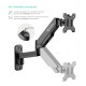 Кронштейн НАСТЕННЫЙ для монитора ONKRON ONKRON G150 (ONKRON G150 BLACK)