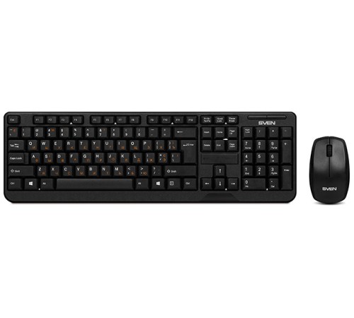 Беспроводной набор клавиатура+мышь SVEN Comfort 3300 Wireless SVEN Comfort 3300 (SV-03103300WB)