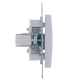 Розетка компьютерная 1-м СП Karina RJ45 механизм бел. LEZARD 707-0288-139