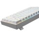 Redragon Беспроводная клавиатура Draconic RU,RGB, bluetooth 5.0, White [77810]