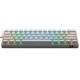 Redragon Беспроводная клавиатура Draconic RU,RGB, bluetooth 5.0, White [77810]