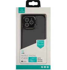 Чехол (клип-кейс) для Apple iPhone 13 Pro Usams US-BH782 черный (УТ000028088)