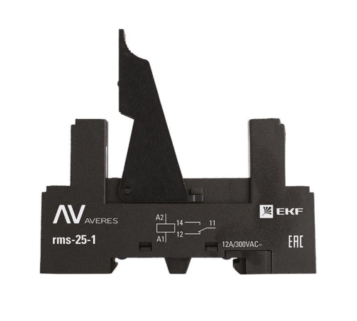 Разъем для реле РM slim 25/1 AVERES EKF rms-25-1