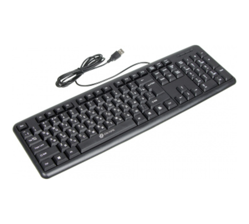 Клавиатура Oklick 180V2 черный  {Клавиатура, USB} [1185956]